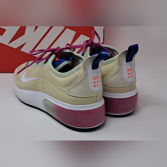 Nike Women's Air Max Dia Running Shoes Fitness CI3898 Fossil/Hyper Crimson 10 US - Picture 5 of 14